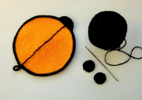 Ladybug Crochet Oven Cloth Ladybug Crochet Oven Cloth
