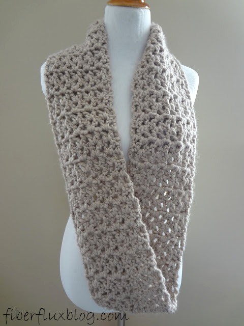 ​Pavement Infinity Crochet Scarf