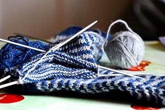 What was your first thing to knit or crochet?