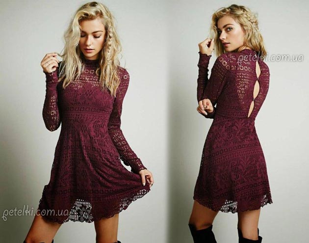 Amazing Crochet Dress For Advanced Knitters