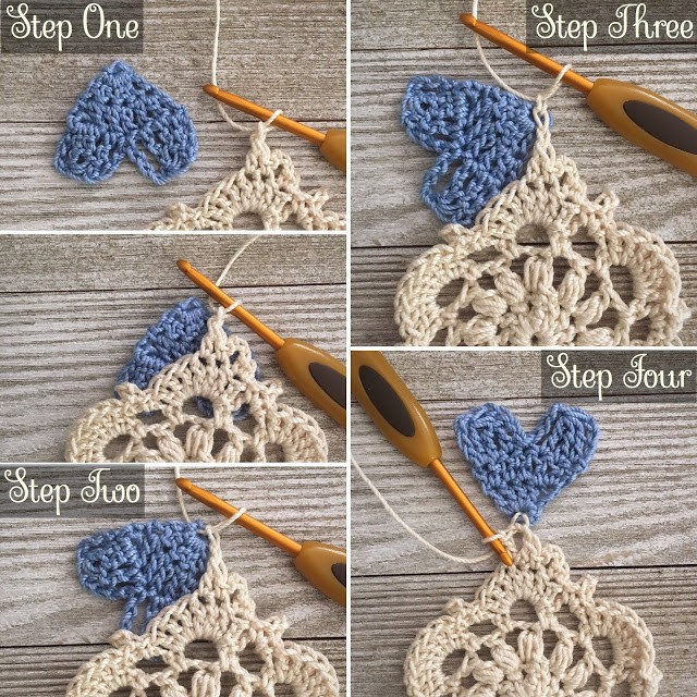 Helping our users. ​Crochet Hearts Doily.