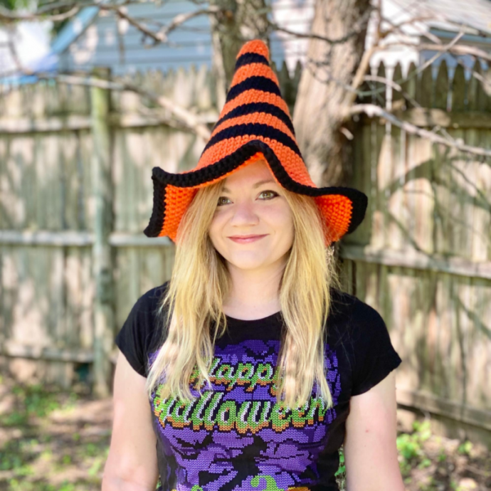 Helping our users. ​Crochet Witch Hat.