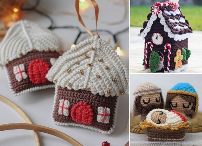 Inspiration. Christmas Amigurumi.