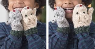 Inspiration. Knit Mittens.