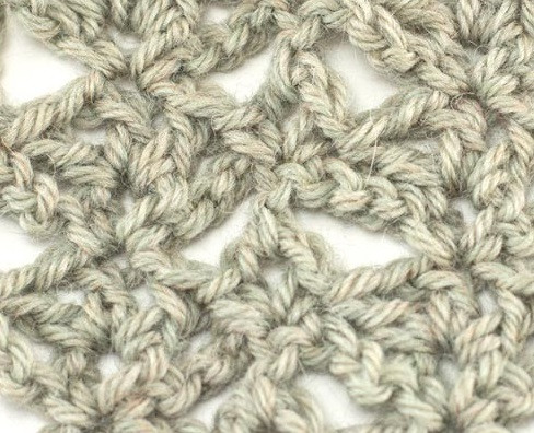 Crochet Shells and Picots Pattern