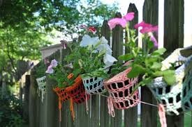 Inspiration. Crochet Garden Ideas.