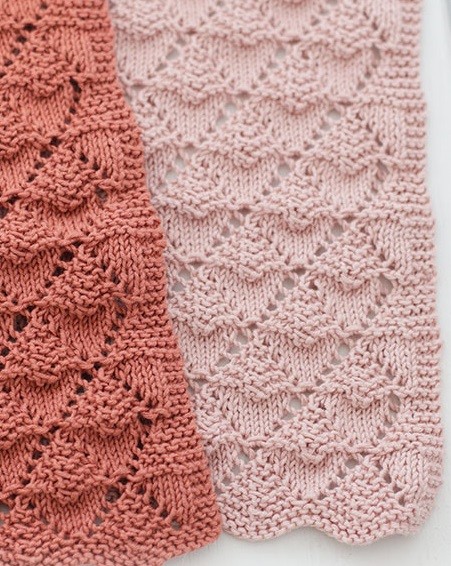 Relief Knit Dishcloth Relief Knit Dishcloth