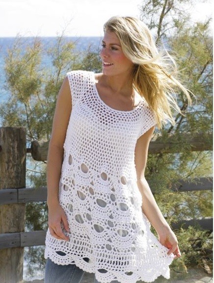 Create Your Own Stylish Crochet Tunic with Detailed Instructions and Size Guide Create Your Own Stylish Crochet Tunic with Detailed Instructions and Size Guide