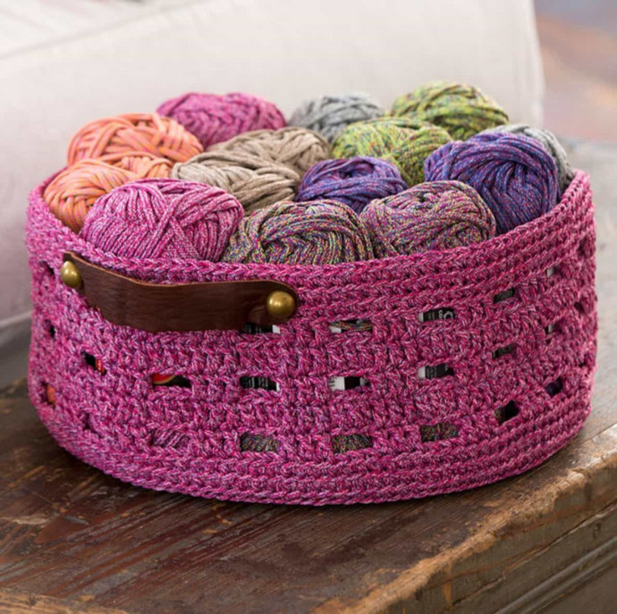 Inspiration. Crochet Baskets.