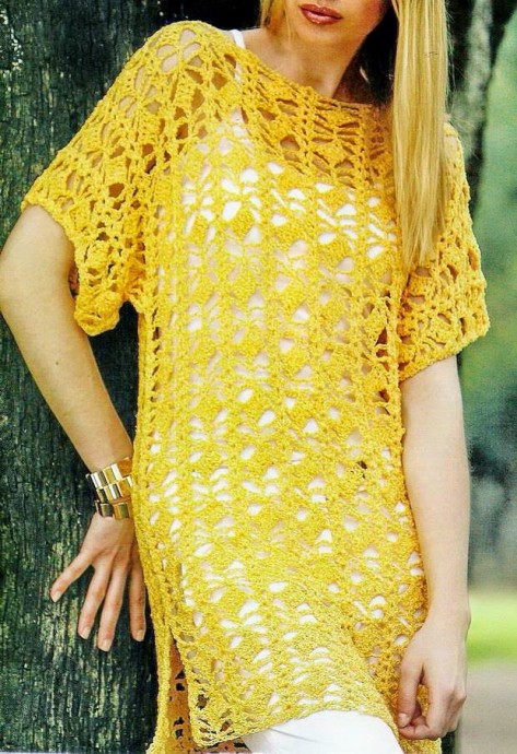 Inspiration. Crochet Tunics.