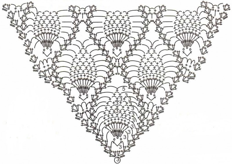 Pineapple Crochet Shawl Pineapple Crochet Shawl