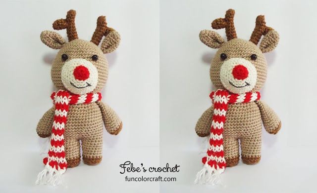 Inspiration. Christmas Amigurumi.