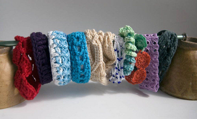 Inspiration. Crochet Bracelets.