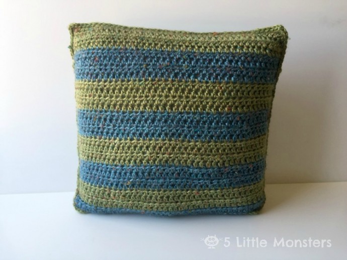 Inspiration. Crochet Cushion Cover.