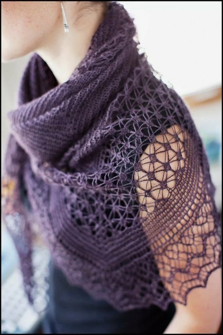 Inspiration. Knit Shawls.