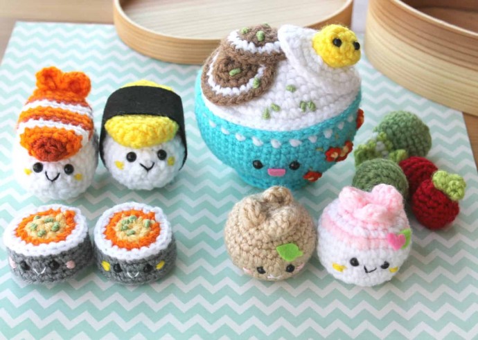 Inspiration. Crochet Food.