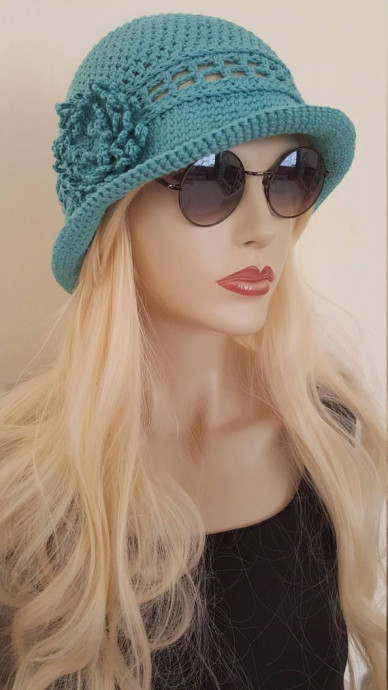 Inspiration. Crochet Summer Hats.