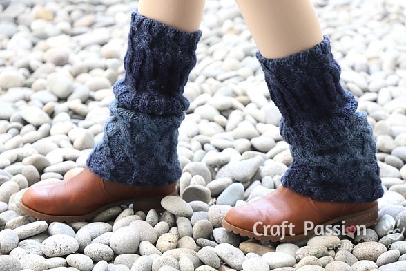 Inspiration. Knit Legwarmers.