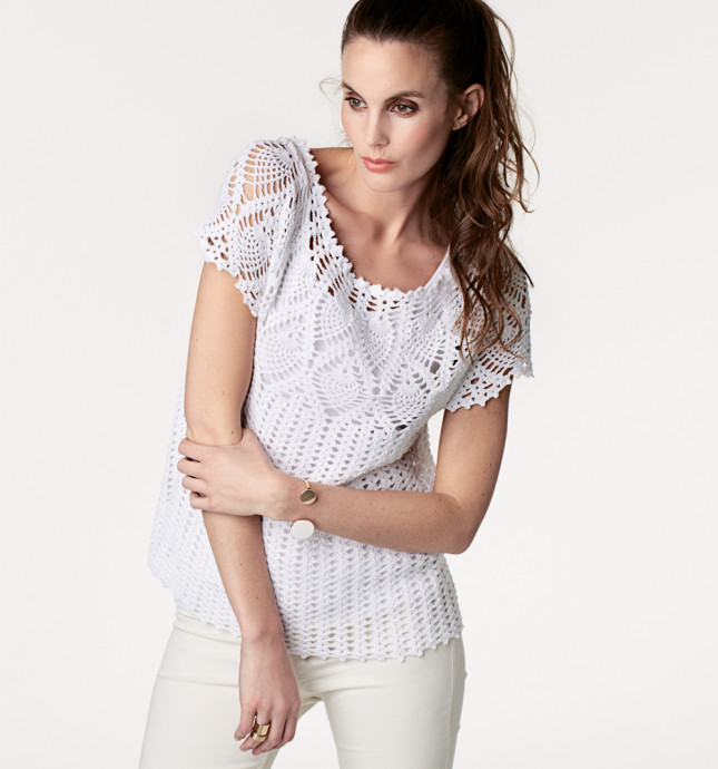 Comprehensive Guide to Crocheting a Stylish Cotton Garment with Detailed Instructions and Sizes Comprehensive Guide to Crocheting a Stylish Cotton Garment with Detailed Instructions and Sizes