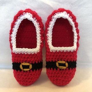 Helping our users. Crochet Santa Slippers. Helping our users. Crochet Santa Slippers.