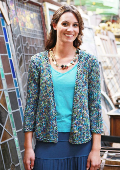 Helping our users. ​Knit Melange Women’s Jacket.
