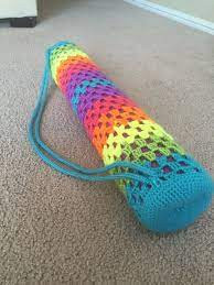 Inspiration. Crochet Yoga Mat Covers.