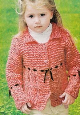 ​Knit Jacket for Small Girl