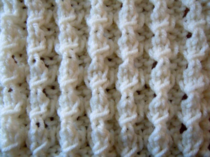 ​Puffed Knit Rib Pattern