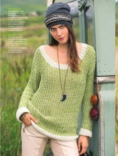 ​Green Over-Sized Pullover