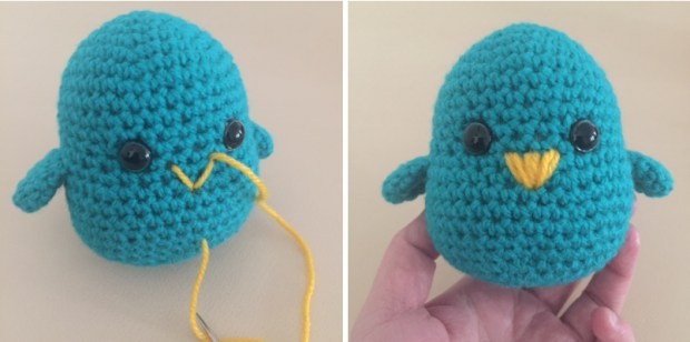 Helping our users. ​Cute Amigurumi Lovebirds.