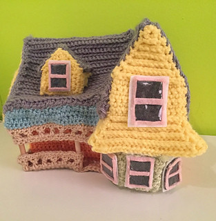 Inspiration. Crochet Houses.