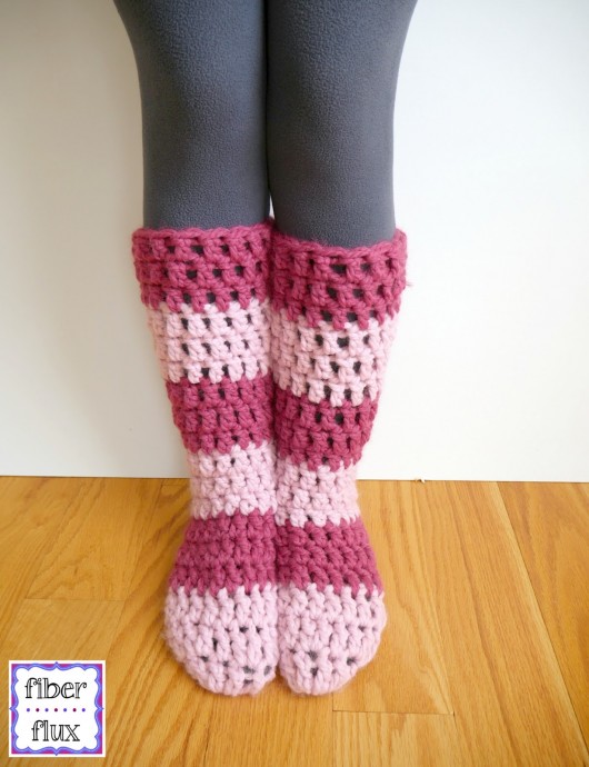 Inspiration. Crochet Socks.