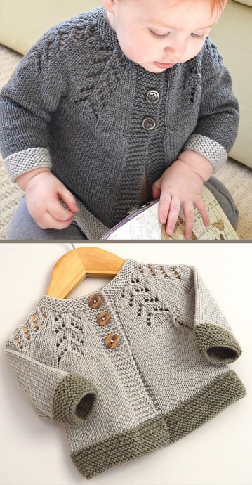 Inspiration. Knit Baby Boy Sweaters.