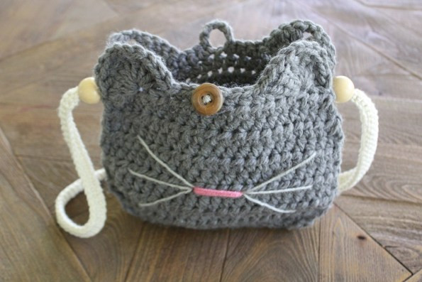 ​Crochet Kitten Bag