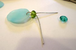 ​Faux Sea Glass Earrings