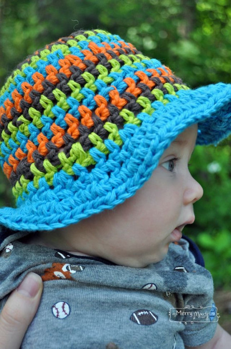 Inspiration. Crochet Baby Caps.