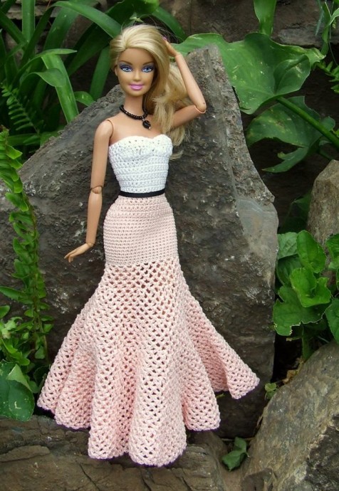 Inspiration. Crochet Cloths for Barbie Doll. Inspiration. Crochet Cloths for Barbie Doll.