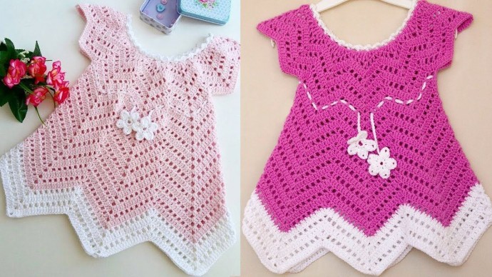 Inspiration. Crochet Dresses for Girls.