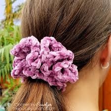 Inspiration. Crochet Scrunches.