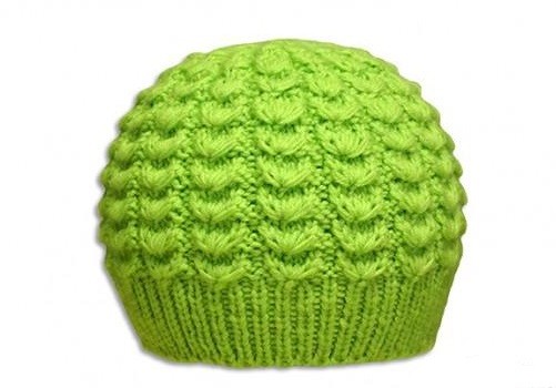 Complete Knitting Instructions for a Beautiful Hat Using Light-Green Yarn Complete Knitting Instructions for a Beautiful Hat Using Light-Green Yarn