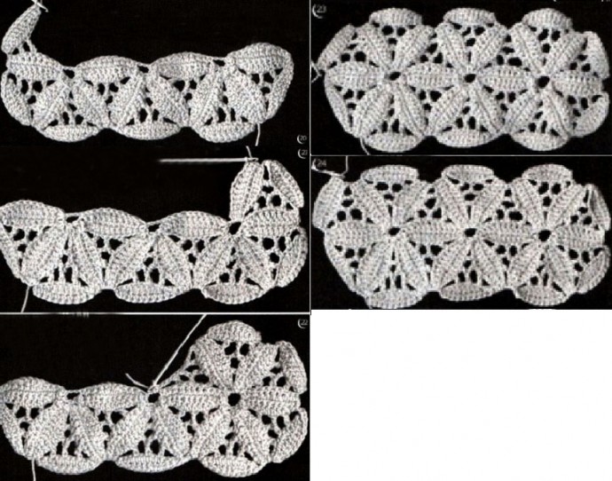 Continuous Lace Crocheting