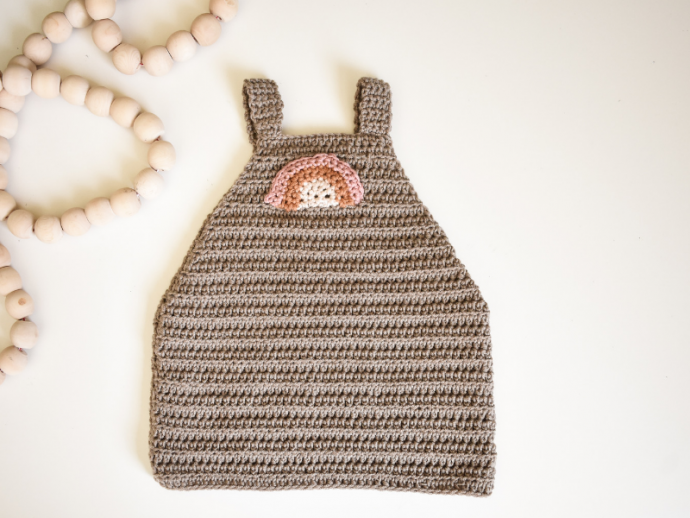 Helping our users. ​Crochet Baby Dress with Rainbow.