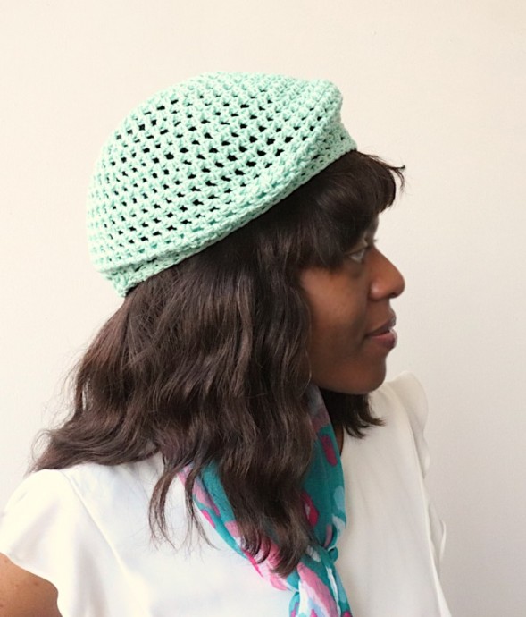 Inspiration. Summer Crochet Berets.