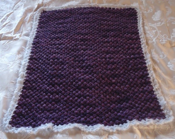 Complete Guide to Knitting a Stunning Lap Blanket in Purple Melange Complete Guide to Knitting a Stunning Lap Blanket in Purple Melange
