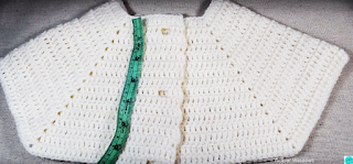 ​Cute Crochet Coat for Baby Girl