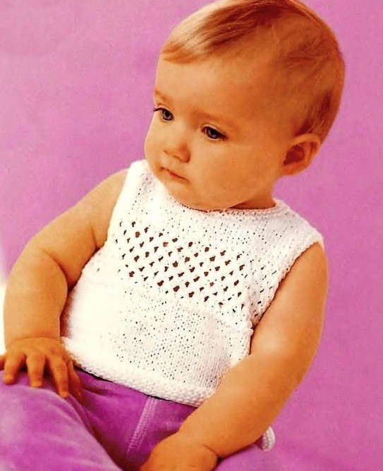 Baby Girl Crochet Top