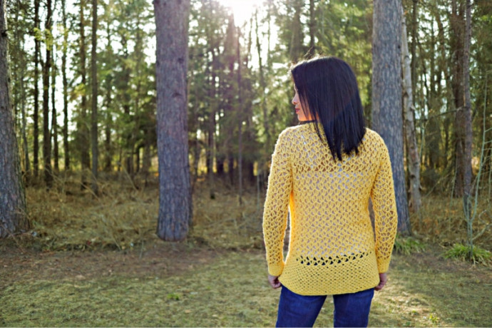 ​Crochet Cardigan for Different Sizes