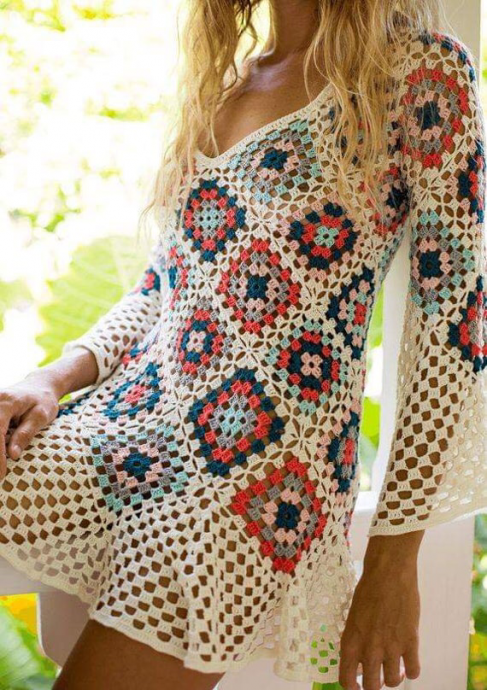 Inspiration Crochet Beach Tunics.