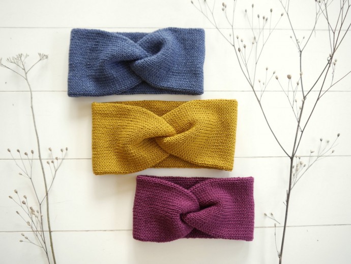 Inspiration. Knit Headbands.