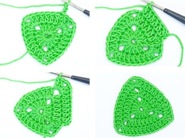Treble Crochet Triangle Treble Crochet Triangle